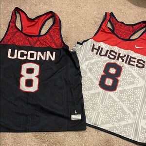 Nike UConn Huskies Reversible Jersey Blue and White